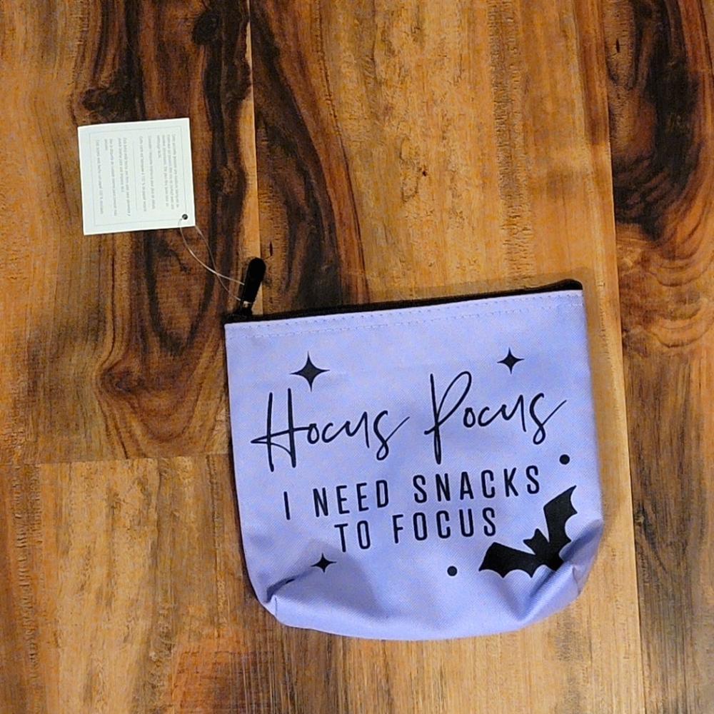 NEW! Hocus Pocus Snack & Go Pouch